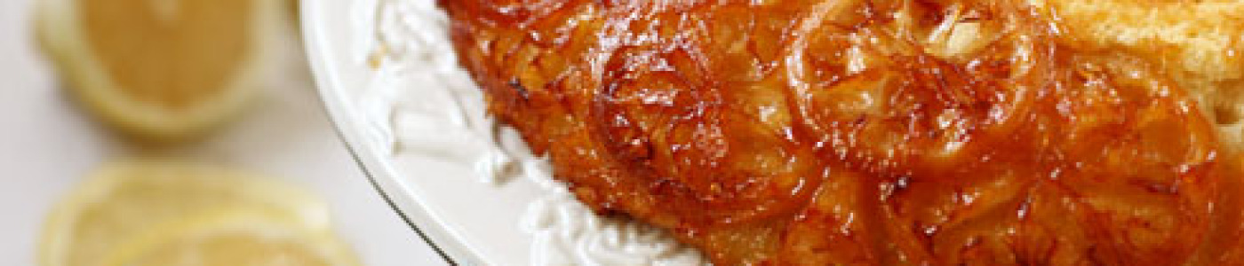 Limonlu Alt-Üst Piroq