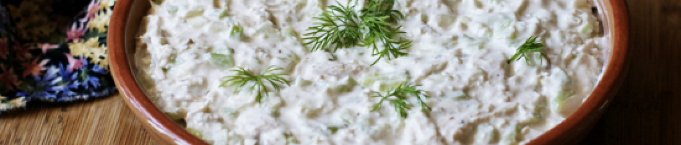 Kərəvizli Toyuq Salatı